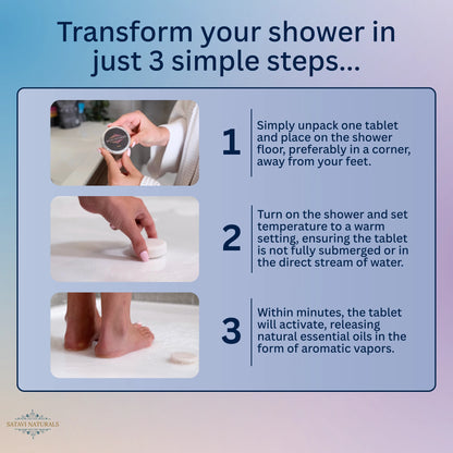 Aromatherapy Shower Steamers Variety Pack